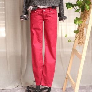 Express Zelda Slim Fit Ultra Low Rise Jean Legging